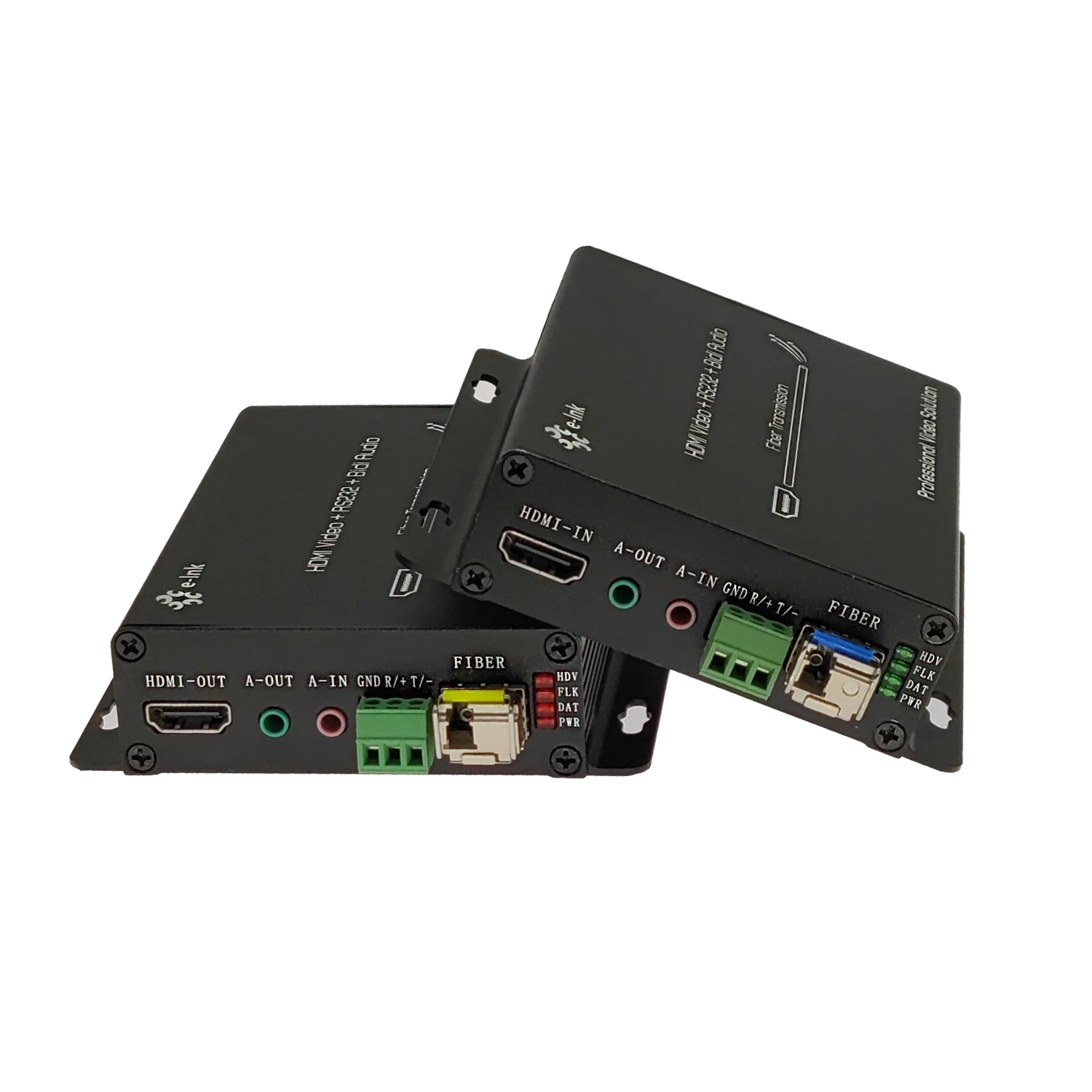 1080p HDMI Fiber Extender with External Stereo Audio and RS232 Single Mode 20km
1080p HDMI Fiber Extender with External Stereo Audio and RS232 Single Mode 20km