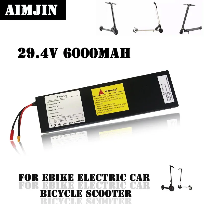 

7s2p 29.4V 18650 Battery Lithium Ion Battery for 6000mAh Electric Bicycle Scooter/Lithium Ion Battery Electric Scooter