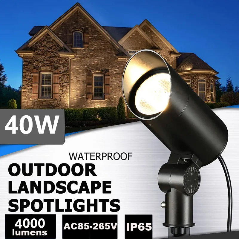 LED Garden Lawn Light 30W Outdoor Spotlight Waterproof IP65 Warm White Landscape Lighting for Garden Yard Path Tree Wall Park
LED Garden Lawn Light 30W Outdoor Spotlight Waterproof IP65 Warm White Landscape Lighting for Garden Yard Path Tree Wall Park