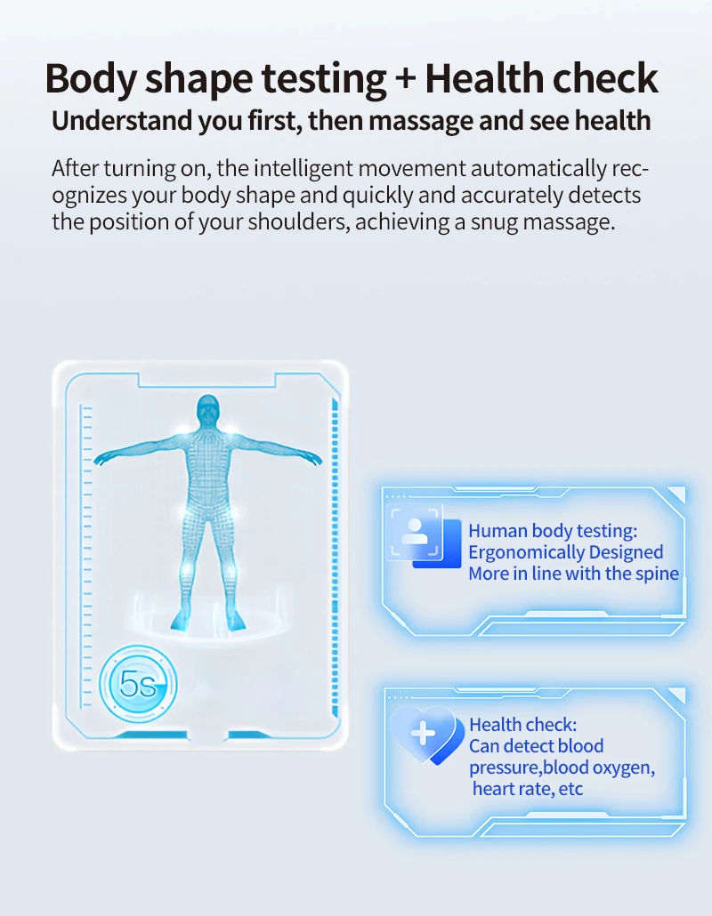 4D AI Music Full Body Airbags Shiatsu Zero Gravity Electric Pedicure Massage Chair Armchair Massage Products