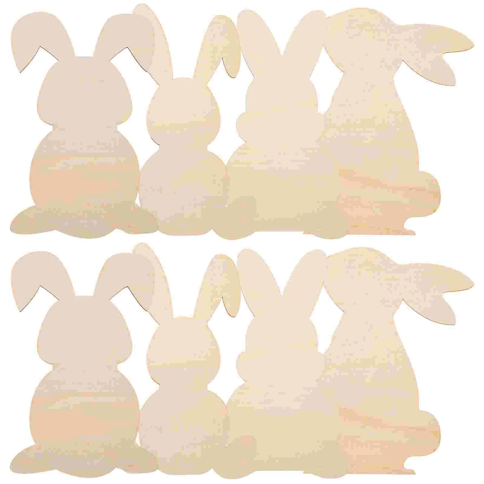 8/10pcs Easter Bunny Blank Wood Chips DIY Wooden Ornament Crafts Kids Toy Gift Happy Easter Party Home Desktop Decoration
8/10pcs Easter Bunny Blank Wood Chips DIY Wooden Ornament Crafts Kids Toy Gift Happy Easter Party Home Desktop Decoration