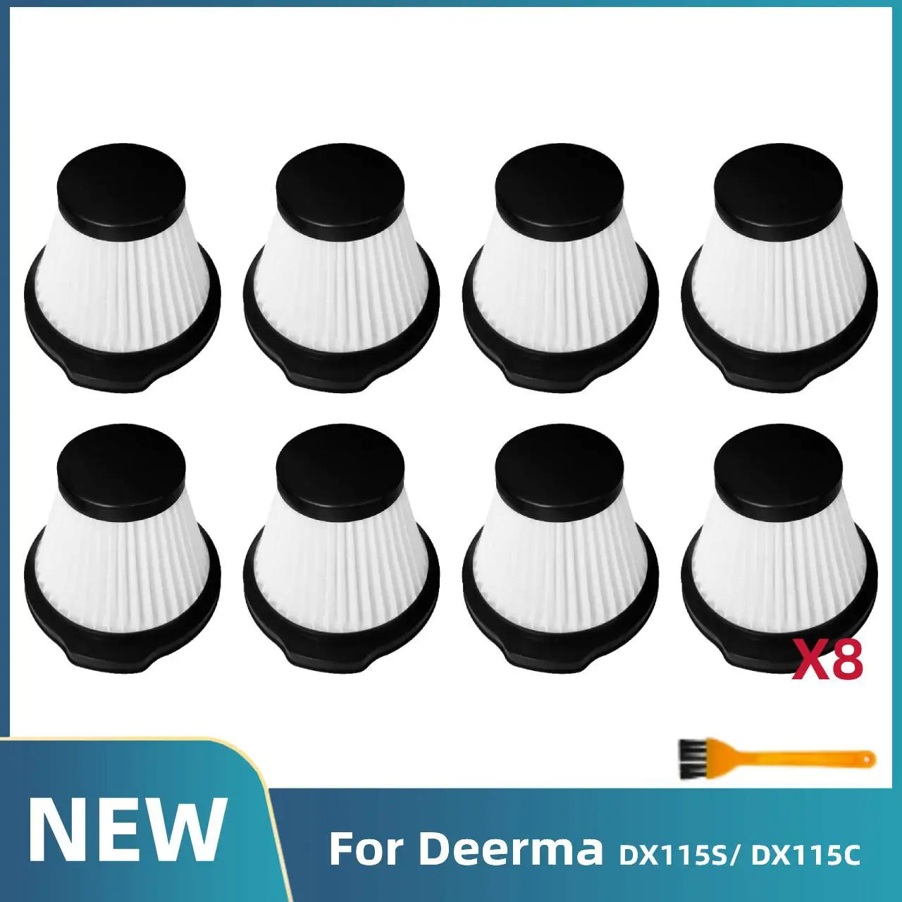 Моющийся фильтр Hepa для пылесоса Xiaomi Deerma DX115S DX115C, Сменные аксессуары, запасные части
Моющийся фильтр Hepa для пылесоса Xiaomi Deerma DX115S DX115C, Сменные аксессуары, запасные части