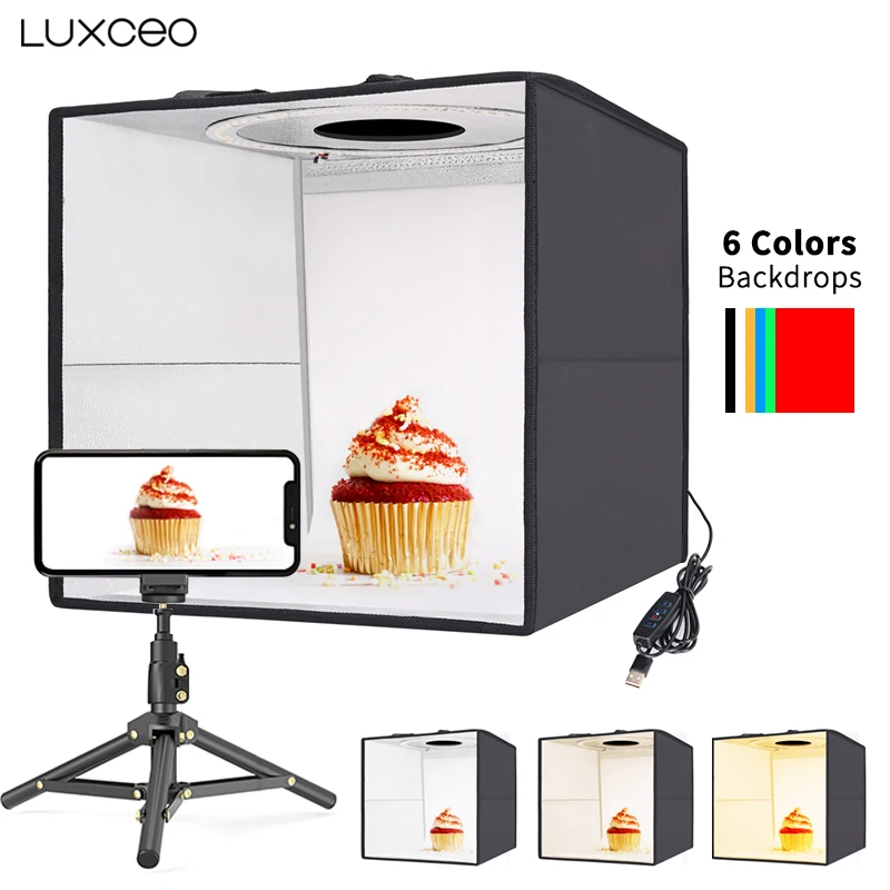 Портативный складной лайтбокс LUXCEO, фотостудия, фотография, палатка, софтбокс, комплект
Портативный складной лайтбокс LUXCEO, фотостудия, фотография, палатка, софтбокс, комплект