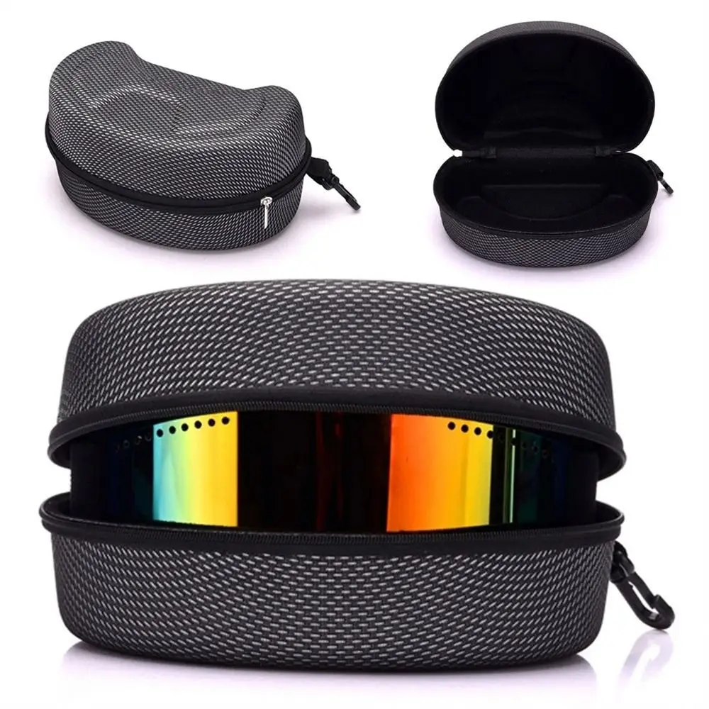 

Black Waterproof EVA Glasses Bag Snowboard Eyewear Case Sunglasses Carrying Case Skiing Goggles Box Ski Eyewear Case