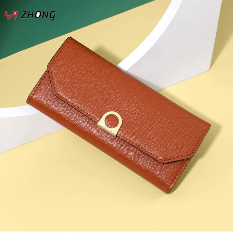 YIZHONG Luxury Long Wallets for Women Card Holder Passport Cover Female Clucth Purses High Quality Upscale Carteras Para Mujer
YIZHONG Luxury Long Wallets for Women Card Holder Passport Cover Female Clucth Purses High Quality Upscale Carteras Para Mujer