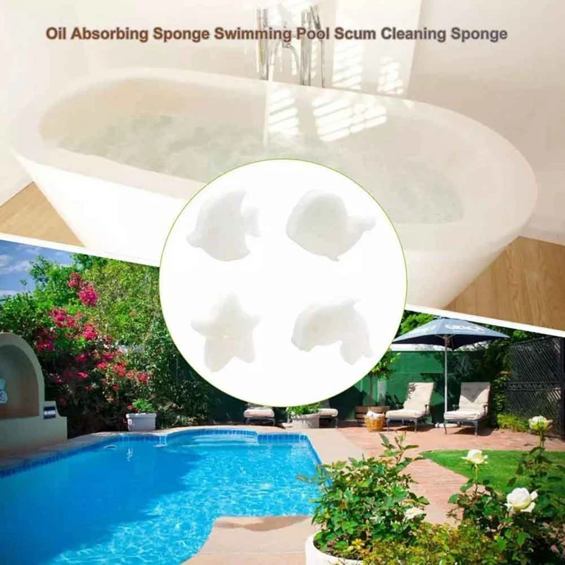 20Pcs Filter Sponge Flower Shape Accessory Oil Absorb Sponge Cartoon Scum Floating Hot Tub
20Pcs Filter Sponge Flower Shape Accessory Oil Absorb Sponge Cartoon Scum Floating Hot Tub