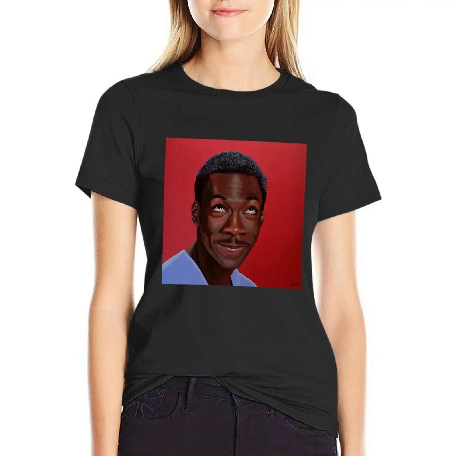 Eddie Murphy Painting T-Shirt Aesthetic clothing aesthetic clothes workout shirts for Women loose fit
Eddie Murphy Painting T-Shirt Aesthetic clothing aesthetic clothes workout shirts for Women loose fit