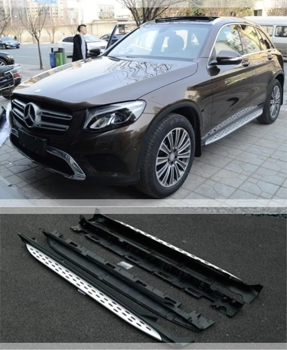 Fits For Mercedes-Benz GLC X253 AMG GLC200-GLC300 2016.2017 High Quality Aluminum Alloy Running Boards Side Step Bar Pedals
Fits For Mercedes-Benz GLC X253 AMG GLC200-GLC300 2016.2017 High Quality Aluminum Alloy Running Boards Side Step Bar Pedals