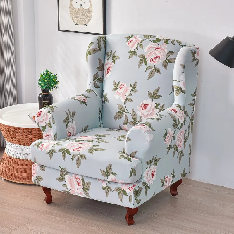 Floral Spandex Wing Chair Cover Elastic Armchair Slipcovers Living Room Stretchable Fitable Single Sofa Covers Seat Protector
Floral Spandex Wing Chair Cover Elastic Armchair Slipcovers Living Room Stretchable Fitable Single Sofa Covers Seat Protector