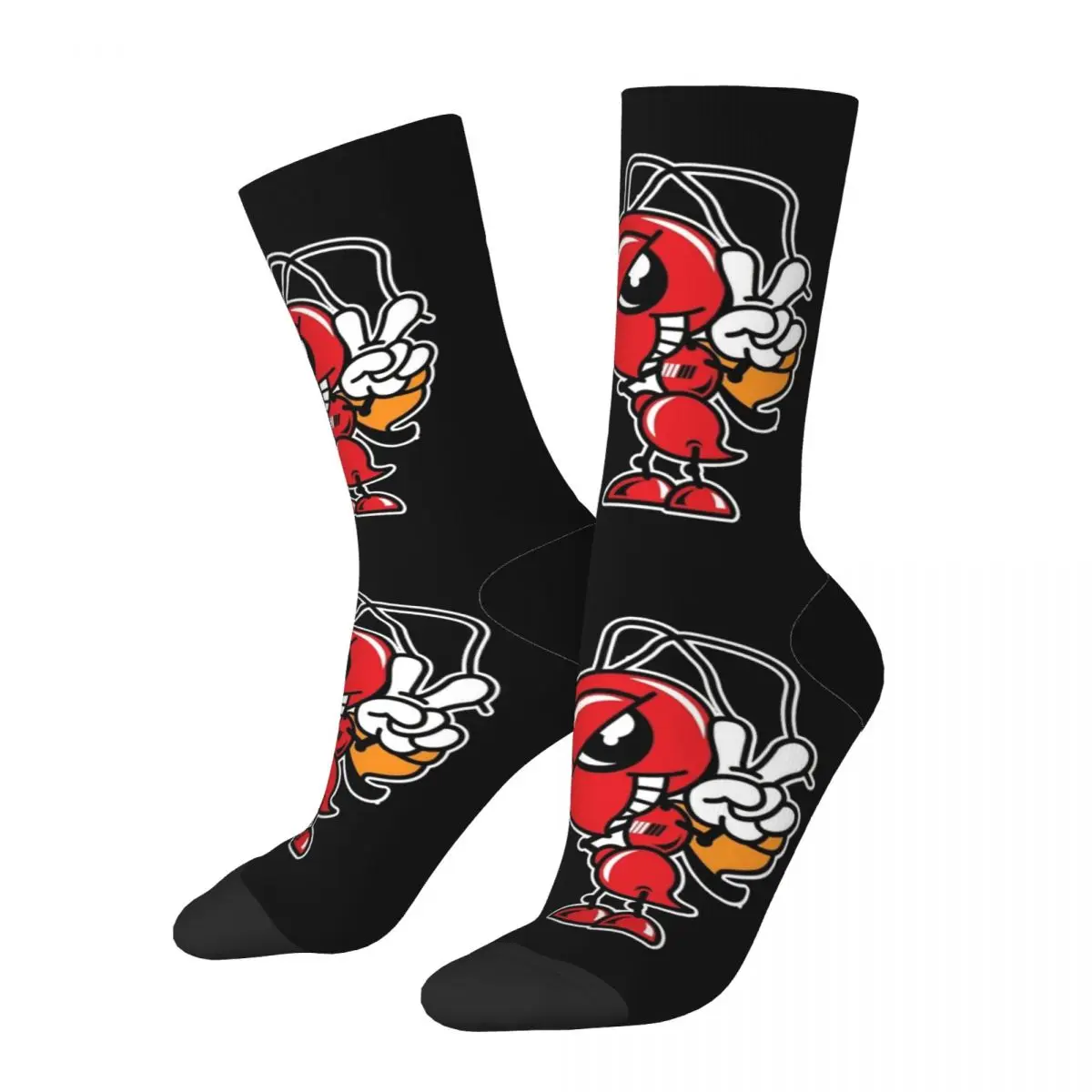 Funny Cool Red Ant From Marquez Logo Sports Socks Marquez Motorcycle Racing Game 93 Polyester Crew Socks for Unisex Breathable
Funny Cool Red Ant From Marquez Logo Sports Socks Marquez Motorcycle Racing Game 93 Polyester Crew Socks for Unisex Breathable