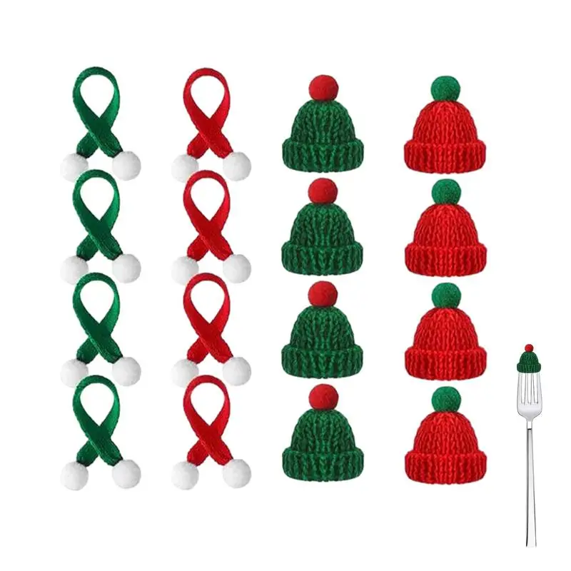 16pcs DIY Mini Santa Hats for Crafts Wool Wine Bottle Decorations Hat Craft Art Decoration Christmas Tree Ornaments for Doll
16pcs DIY Mini Santa Hats for Crafts Wool Wine Bottle Decorations Hat Craft Art Decoration Christmas Tree Ornaments for Doll