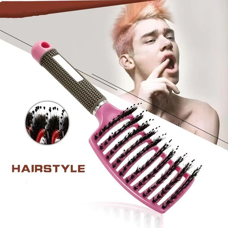 

Professional Ribs Comb Hairdressing Comb Curly Hair Ribs Comb Massage Hair Brush Scalp Hairbrush Comb Hair Shampoo Brushes