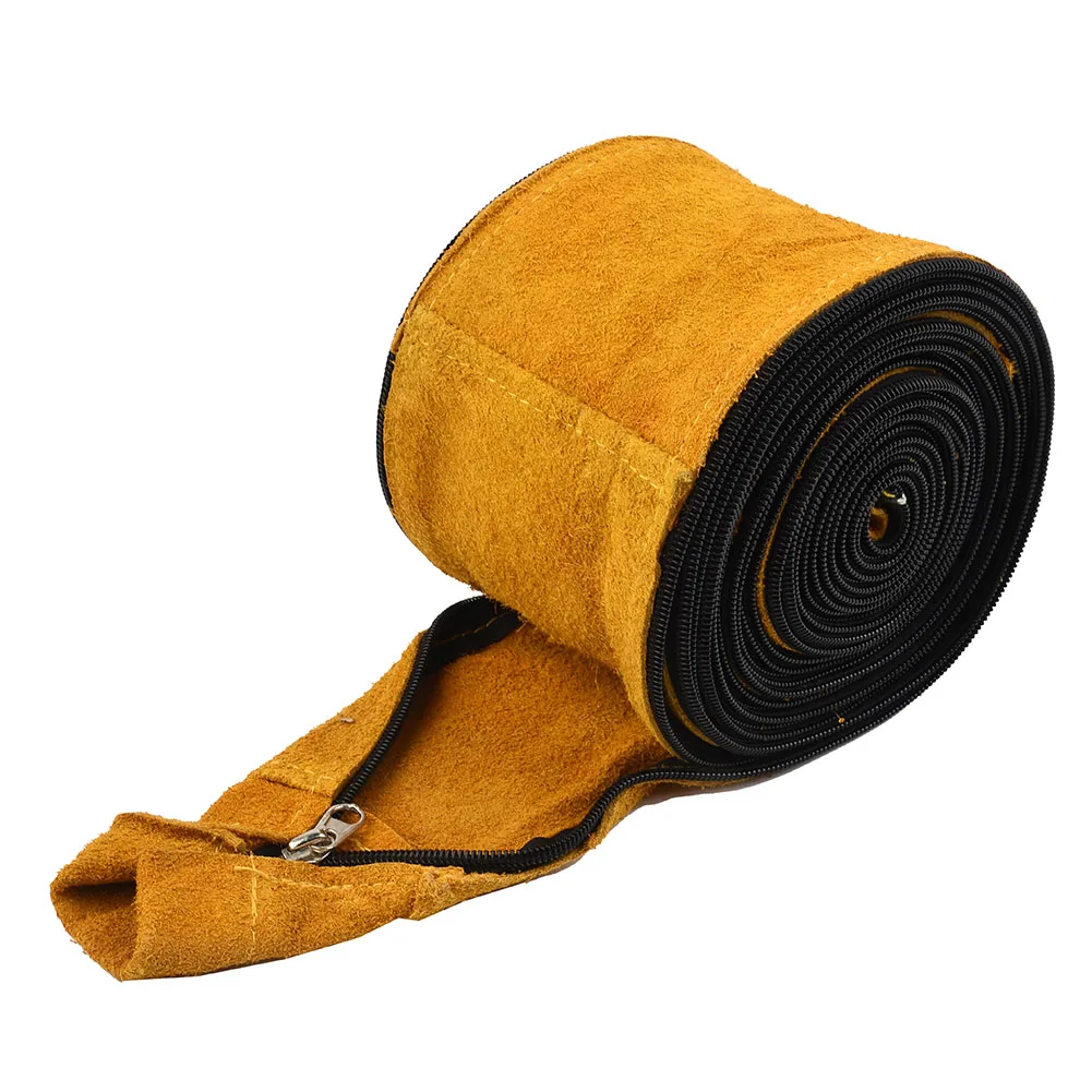 TIG Mig Torch Cable Hose With Zip Yellow 23' Long 4\" Wide Accessories Cowhide Leather Equipment Metalworking
TIG Mig Torch Cable Hose With Zip Yellow 23' Long 4\" Wide Accessories Cowhide Leather Equipment Metalworking
