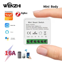 ZigBee 3.0 DIY Light Mini Switch Module Timer Auto For 110/220V Button Remote Control Smart Life/Tuya Alexa Google Home Domotica
ZigBee 3.0 DIY Light Mini Switch Module Timer Auto For 110/220V Button Remote Control Smart Life/Tuya Alexa Google Home Domotica