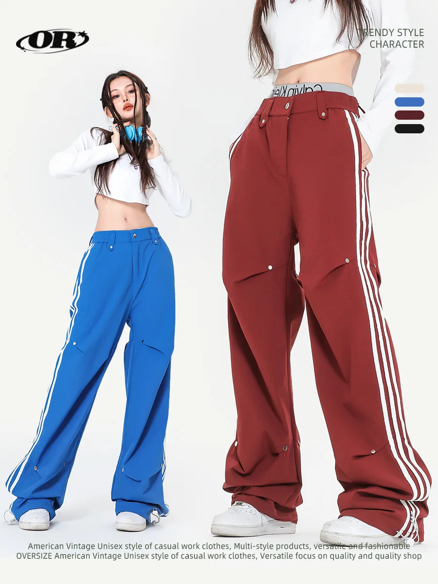 American Traf 2023 Women Paratrooper Pants Wide Leg Men's Women's Hot Girl Store High Quality Cargo Waist Clothes Baggy Woman
American Traf 2023 Women Paratrooper Pants Wide Leg Men's Women's Hot Girl Store High Quality Cargo Waist Clothes Baggy Woman