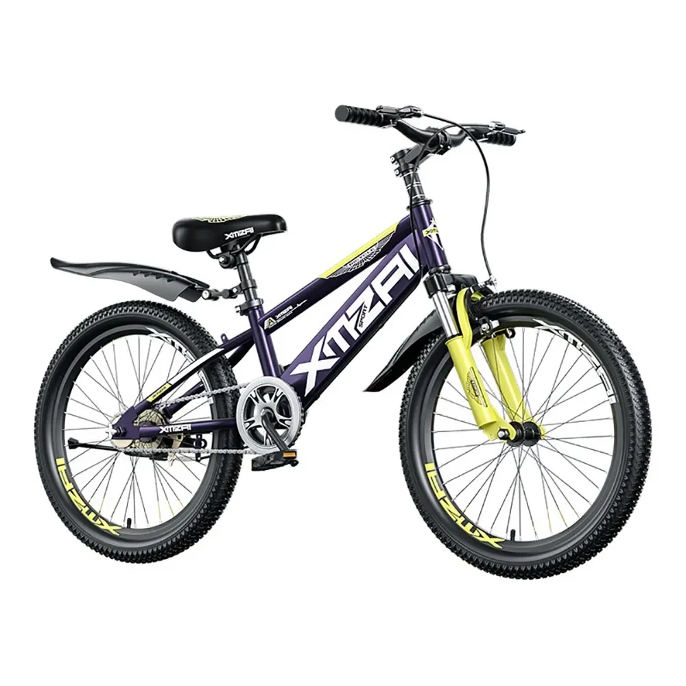 18 Inch Mountain Bike Mountain Biking Secure High Carbon Steel Frame Comfortable Saddle Thickened Tires For Safe Riding
18 Inch Mountain Bike Mountain Biking Secure High Carbon Steel Frame Comfortable Saddle Thickened Tires For Safe Riding
