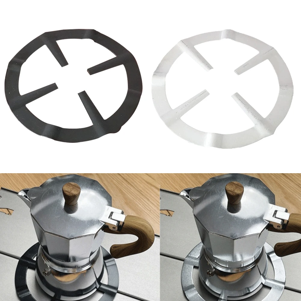 Holder Gas Cooker Support Rack Camping Iron Stove Ring Heat Diffuser Black Pans 13.3cm Coffee Moka Pot Reducer Kitchen Supplies
Holder Gas Cooker Support Rack Camping Iron Stove Ring Heat Diffuser Black Pans 13.3cm Coffee Moka Pot Reducer Kitchen Supplies