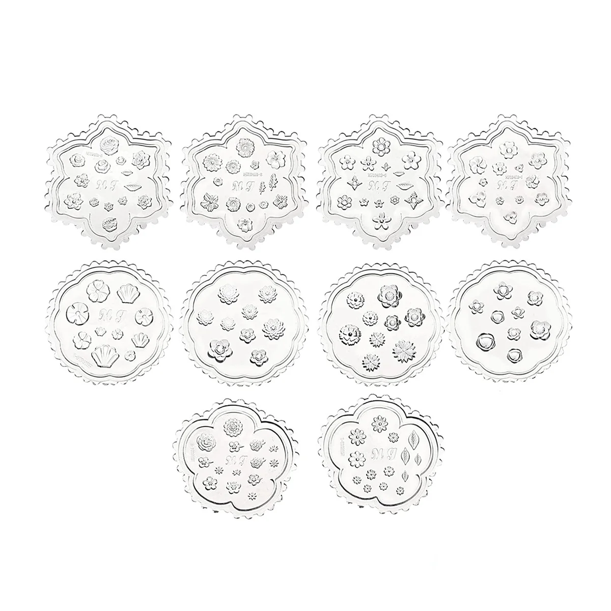 10 Pcs Flower Polymer Clay Molds Mini Resin Polymer Clay Cutters Small Flower Mold Daisy Clay Molds
10 Pcs Flower Polymer Clay Molds Mini Resin Polymer Clay Cutters Small Flower Mold Daisy Clay Molds