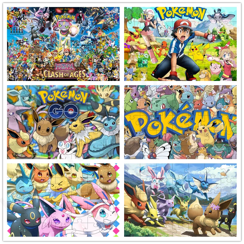 35/300/500/1000 Pieces Jigsaw Puzzle Pikachu Wooden Jigsaw Puzzle Educational Toy for Kids Children 's Games Christmas Gift
35/300/500/1000 Pieces Jigsaw Puzzle Pikachu Wooden Jigsaw Puzzle Educational Toy for Kids Children 's Games Christmas Gift