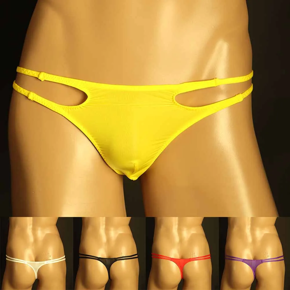 Sexy Low Rise Thong G-String Men Ice Silk Comfortable Briefs Pouch Panties Silky Male Sissy Lingerie Underwear Elasticity Slips
Sexy Low Rise Thong G-String Men Ice Silk Comfortable Briefs Pouch Panties Silky Male Sissy Lingerie Underwear Elasticity Slips
