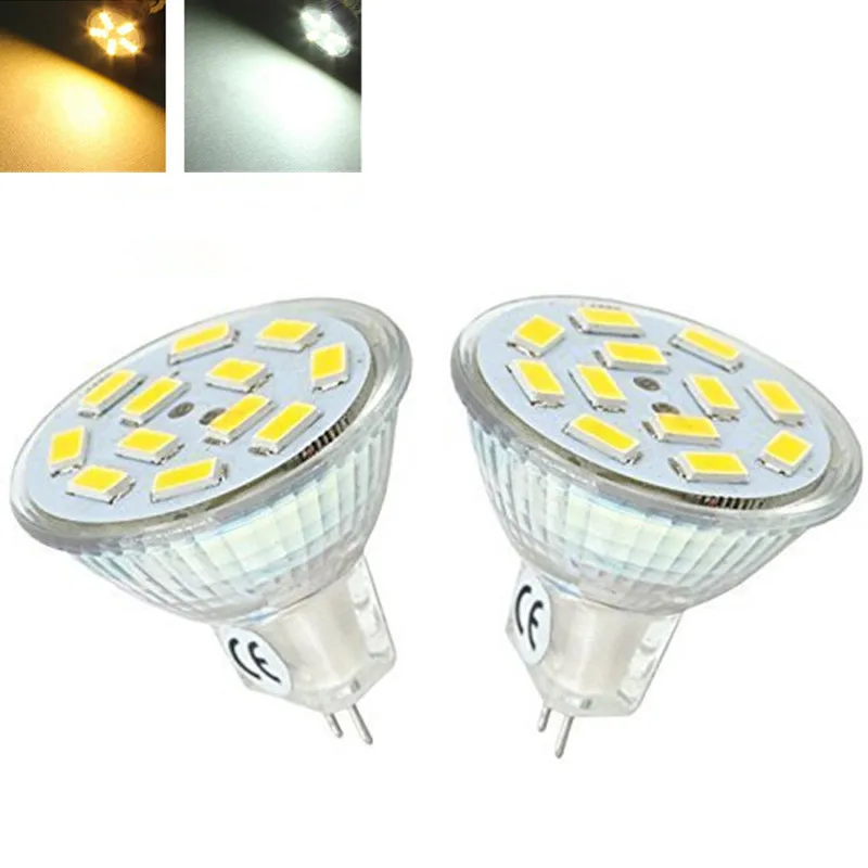 

Dimmable MR11 GU4 Led Lamp 3W 5W 7W 9LEDS 12LEDS 15LEDS 5730SMD AC/DC12V LED Spotlight Warm White/Cool White Light LED Spot Bulb