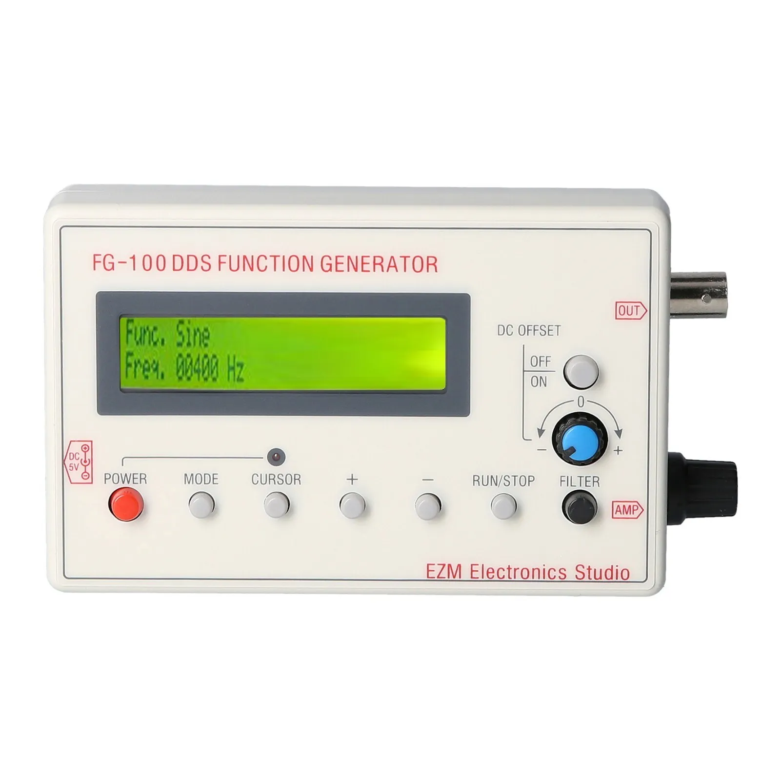 FG-100 DDS функция генератора сигналов, счетчик частоты 1 Гц-500 кГц 
FG-100 DDS функция генератора сигналов, счетчик частоты 1 Гц-500 кГц