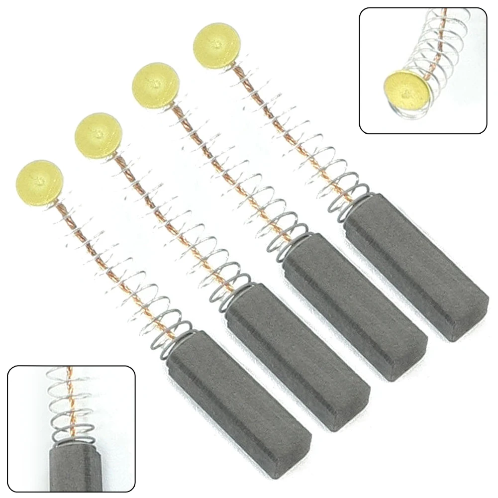 Carbon Brushes Motor Carbon Brushes Tool Automation Brush Carbon Drives Durability Electric Mechanical Power 4Pcs
Carbon Brushes Motor Carbon Brushes Tool Automation Brush Carbon Drives Durability Electric Mechanical Power 4Pcs
