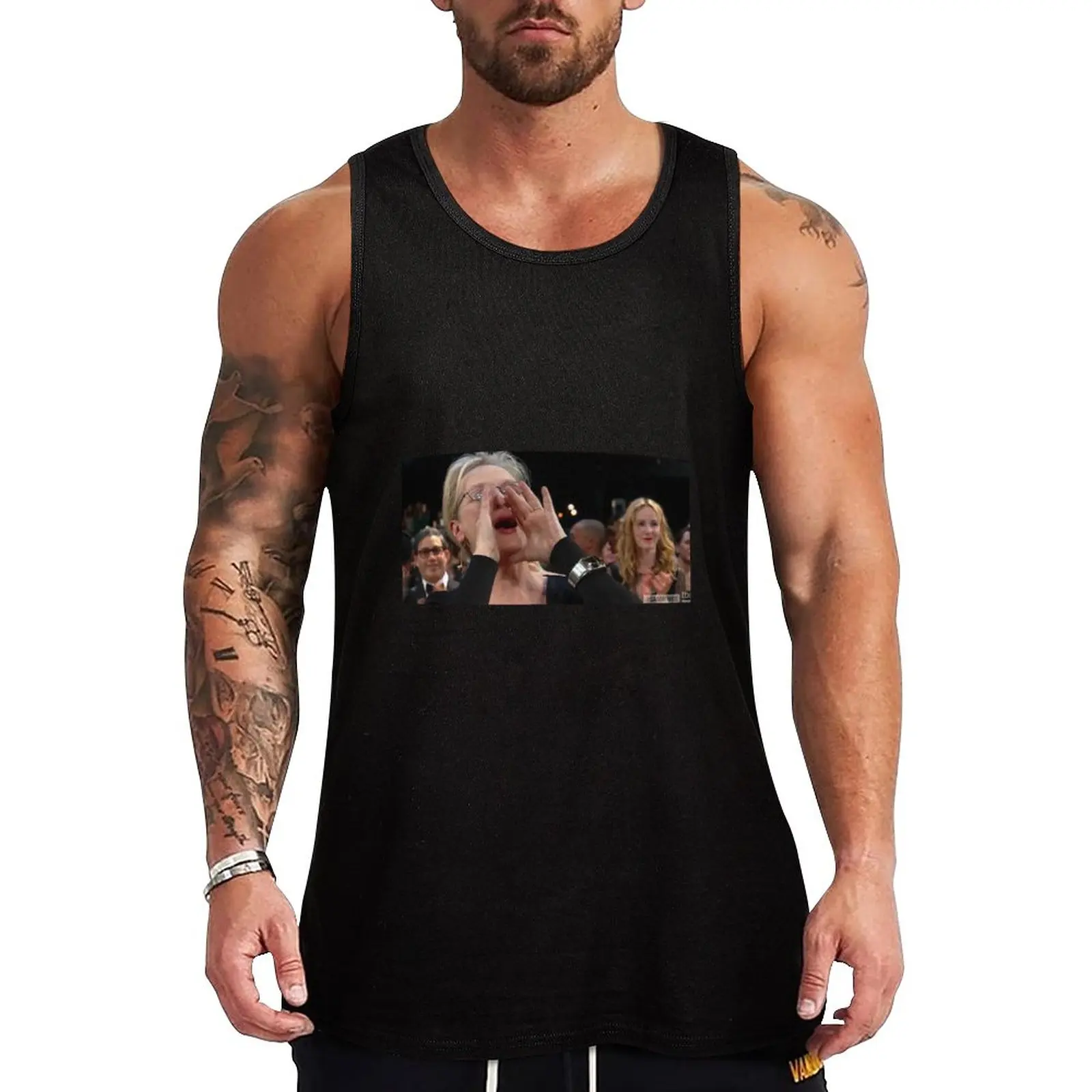 New meryl streep screaming Tank Top anime sports vest anime clothes plain t-shirt
New meryl streep screaming Tank Top anime sports vest anime clothes plain t-shirt