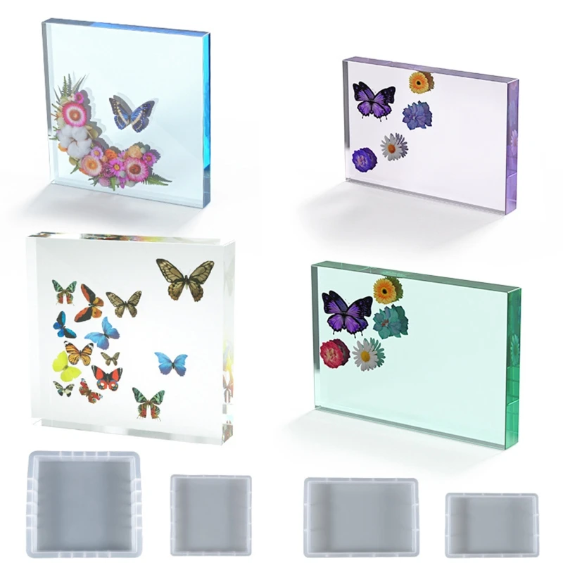 Photo Frame Decoration Silicone Mold Rectangle Square Epoxy Mold Resin Casting Pendant Mold Suitable for Diy Crafts
Photo Frame Decoration Silicone Mold Rectangle Square Epoxy Mold Resin Casting Pendant Mold Suitable for Diy Crafts