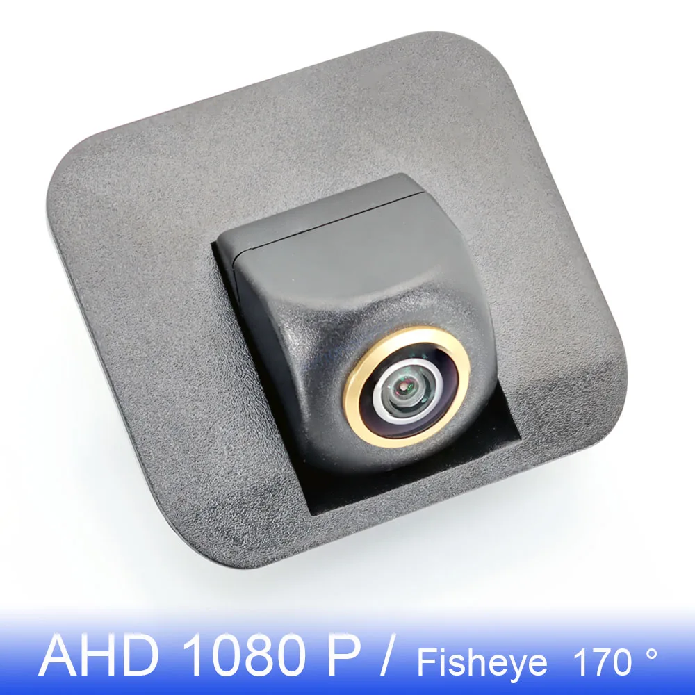 

For Geely Boyue/Geely NL-3/Geely Atlas 2016 2017 2018 2019 Car Reserved hole Golden FishEye Lens Rear View Camera AHD 1080P 170°