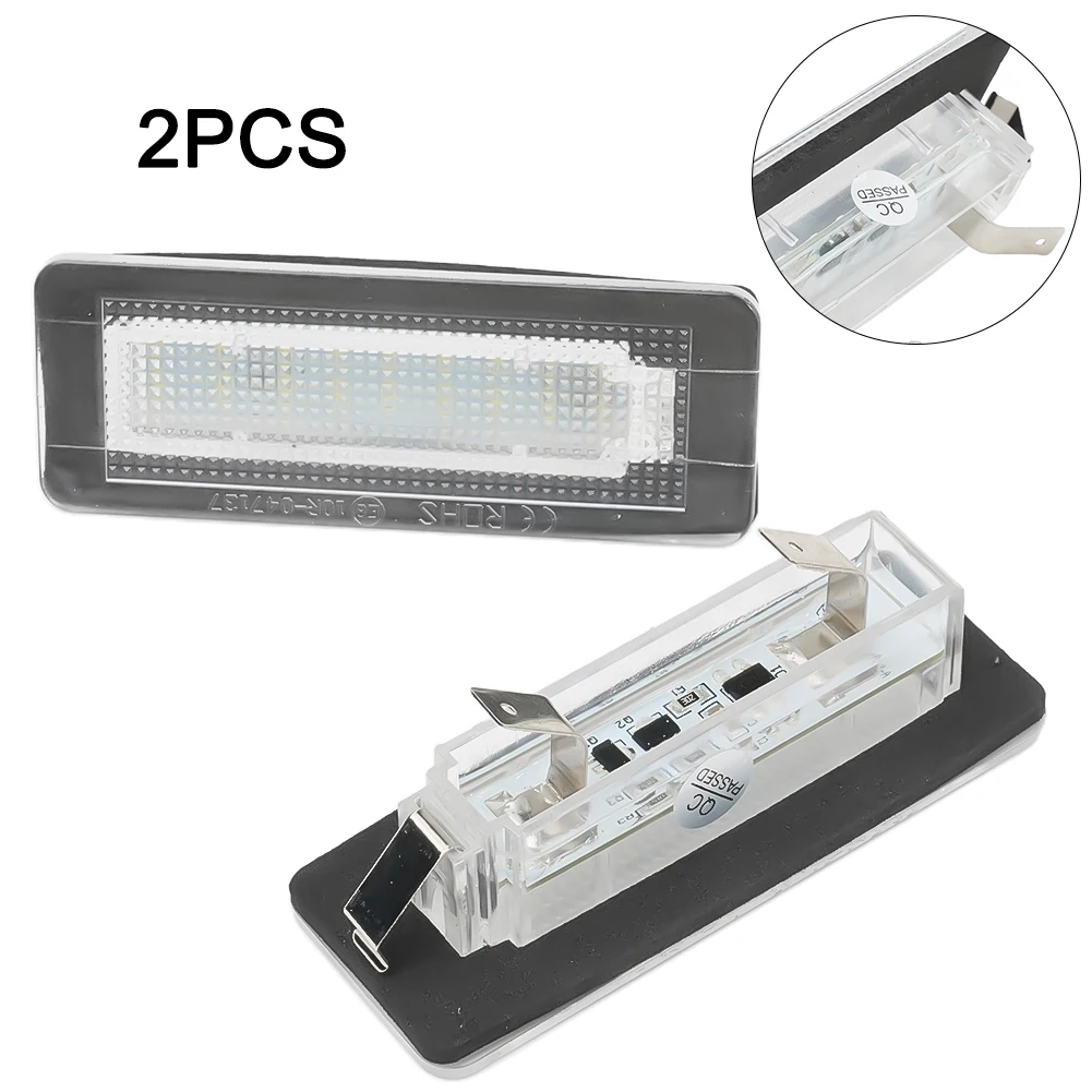 2PCS LED License Plate Lights White ABS Plastic For Smart Fortwo Coupe/Convertible 2007-2015 License Plate Light Assembly
2PCS LED License Plate Lights White ABS Plastic For Smart Fortwo Coupe/Convertible 2007-2015 License Plate Light Assembly