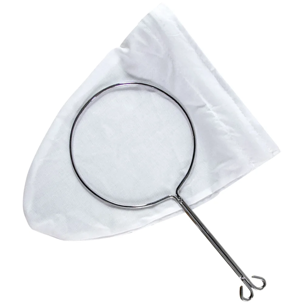 Steel Ring Filter Bag Reusable Draining Milk Coffee Strain Mesh Wit Handle Stainless Tea Leaf
Steel Ring Filter Bag Reusable Draining Milk Coffee Strain Mesh Wit Handle Stainless Tea Leaf