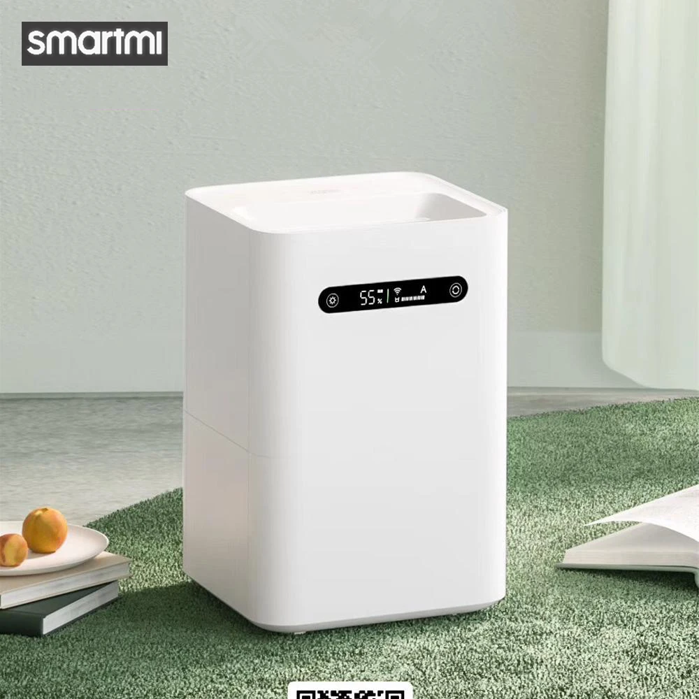 

Smartmi Evaporation Air Humidifier 2 4L Large Capacity 99% Antibacterial Smart Screen Display for Mijia APP Control