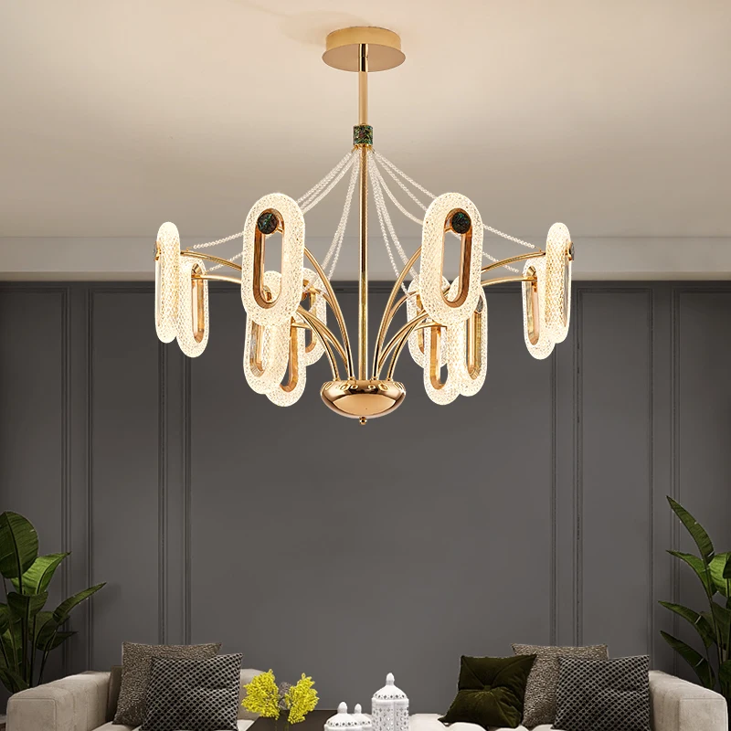 TEMAR Nordic Chandelier Lamp LED Fixtures Modern Creative Rings Pendant Lights for Home Living Dining Room Decor
TEMAR Nordic Chandelier Lamp LED Fixtures Modern Creative Rings Pendant Lights for Home Living Dining Room Decor