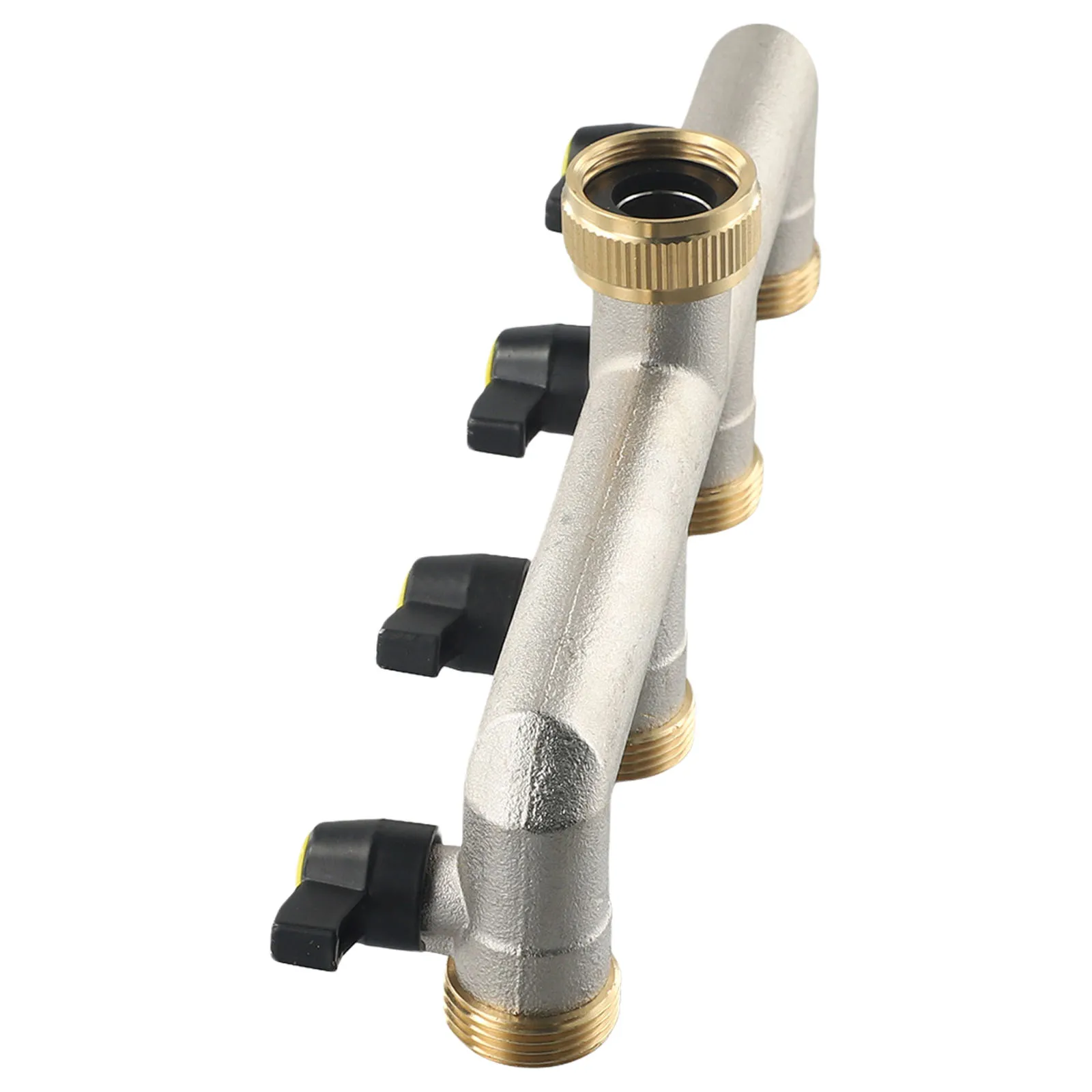 Garden Hoses 4-way Distributor Durable Garden Hose Connector High Pressure Hot/Cold Rust Proof Irrigation Fitting
Garden Hoses 4-way Distributor Durable Garden Hose Connector High Pressure Hot/Cold Rust Proof Irrigation Fitting