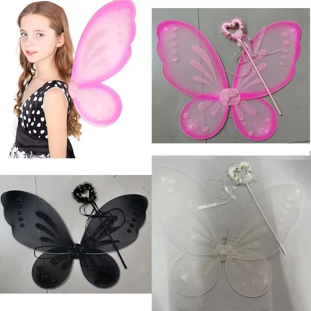 Pink Black White Fancy Dress Decorations Nylon DIY Glitter Butterfly Cosplay Dressing Party
Pink Black White Fancy Dress Decorations Nylon DIY Glitter Butterfly Cosplay Dressing Party