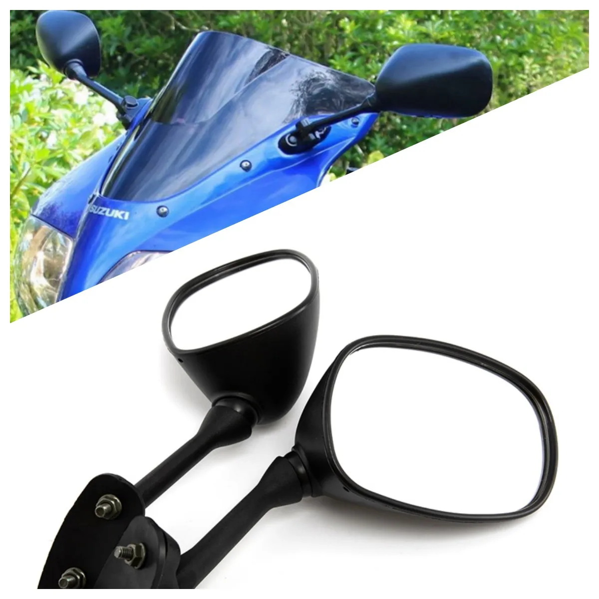 Motorcycle Rearview Mirrors Rear View Side Case FOR SUZUKI GSXR1000 GSXR 600 GSX-R750 BANDIT GSF650S GSF1250S GSX1250 SV1000
Motorcycle Rearview Mirrors Rear View Side Case FOR SUZUKI GSXR1000 GSXR 600 GSX-R750 BANDIT GSF650S GSF1250S GSX1250 SV1000