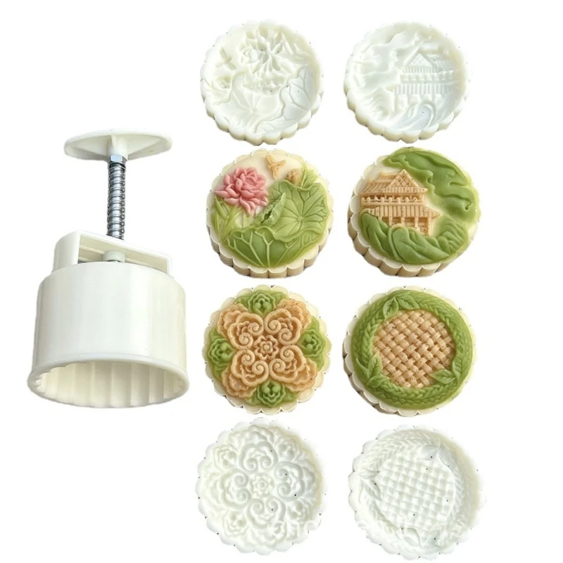 Landscape Shaped Plastic Mooncake Stamps Mooncake Moulds DIY Baking Accessories Mooncake Tools for Mid-Autumn Festival
Landscape Shaped Plastic Mooncake Stamps Mooncake Moulds DIY Baking Accessories Mooncake Tools for Mid-Autumn Festival