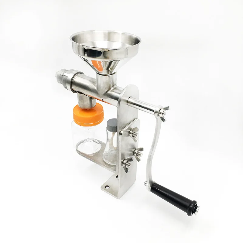 Manual Oil Press Machine Household Oil Expeller Oil Extractor Peanut Nuts Seeds Sesame Soybean Oil Presser 304 Stainless Steel
Manual Oil Press Machine Household Oil Expeller Oil Extractor Peanut Nuts Seeds Sesame Soybean Oil Presser 304 Stainless Steel