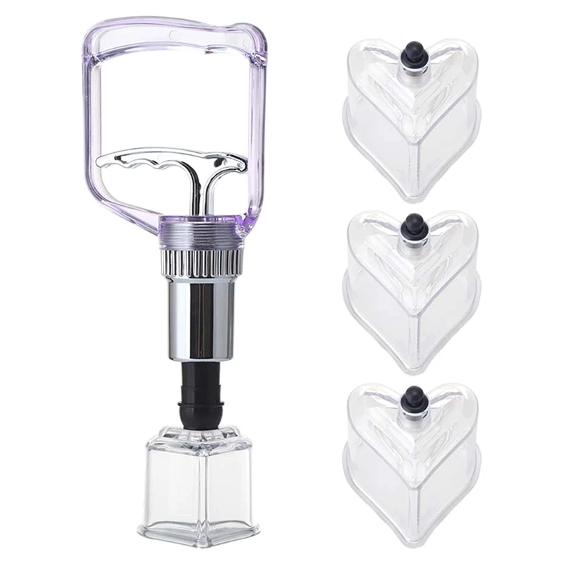 Star/Heart Shape Vacuum Cupping Massage Jar Cans Chinese Medicine Physiotherapy Anti-Cellulite Suction Cups Body Massager
Star/Heart Shape Vacuum Cupping Massage Jar Cans Chinese Medicine Physiotherapy Anti-Cellulite Suction Cups Body Massager