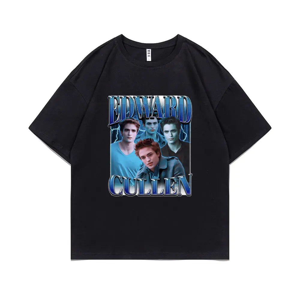 Classic Vintage Edward Cullen Graphic T-shirt Best Famous Robert Pattinson Print Tshirt Men Women Hip Hop Oversized Streetwear
Classic Vintage Edward Cullen Graphic T-shirt Best Famous Robert Pattinson Print Tshirt Men Women Hip Hop Oversized Streetwear