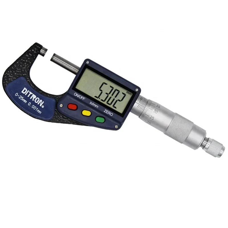 0-25mm/25-50mm/50-75mm/75-100mm Digital Micrometer With Scale Line Electronic Outside Micrometer
0-25mm/25-50mm/50-75mm/75-100mm Digital Micrometer With Scale Line Electronic Outside Micrometer