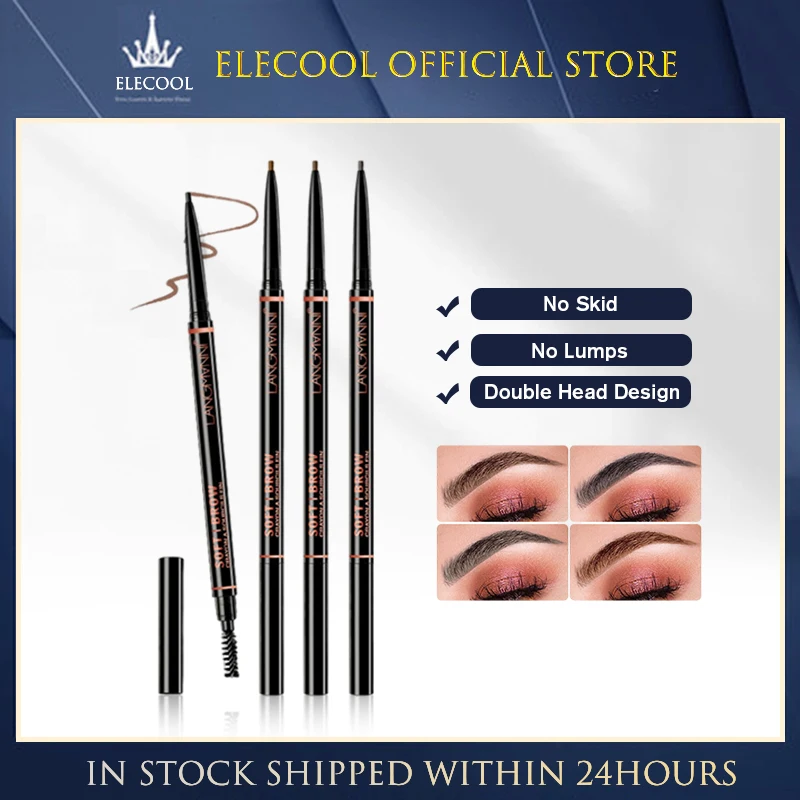 Color Double-head Automatic Rotating Eyebrow Pencil Long Lasting Waterproof Sweatproof Not Blooming 1.5mm Ultra-fine Eyebrow
Color Double-head Automatic Rotating Eyebrow Pencil Long Lasting Waterproof Sweatproof Not Blooming 1.5mm Ultra-fine Eyebrow