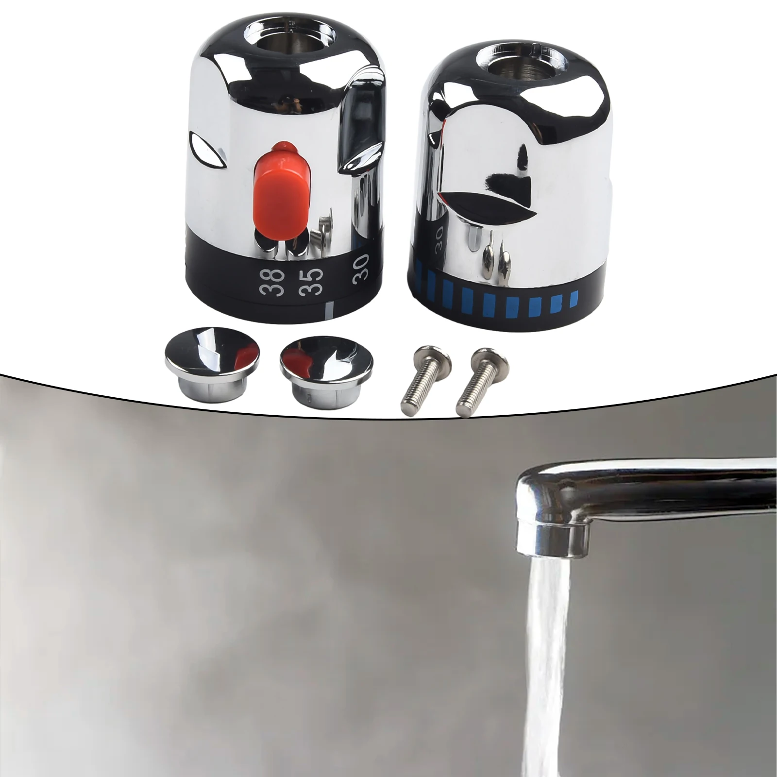 1pc Thermostatic Mix Valve Bathroom Shower Cartridge Control Handles Temperature Single Handle Mixer Repair Handles Combo Parts
1pc Thermostatic Mix Valve Bathroom Shower Cartridge Control Handles Temperature Single Handle Mixer Repair Handles Combo Parts
