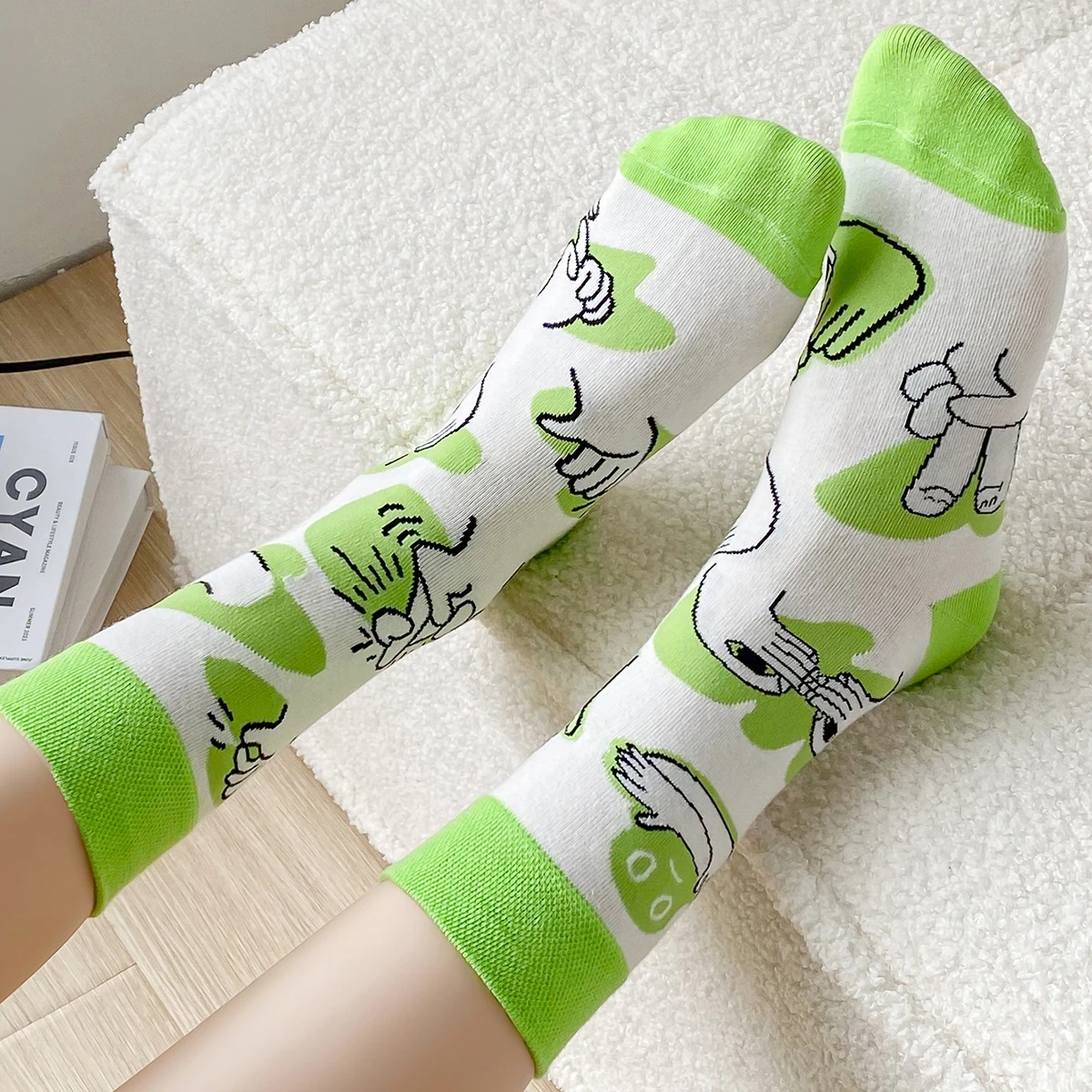 AB Cartoon High Waist Bar Woman Teenage Tube Socks Street Anime Knitted Love Short Socks BFF Socks Fitness High Quality New in
AB Cartoon High Waist Bar Woman Teenage Tube Socks Street Anime Knitted Love Short Socks BFF Socks Fitness High Quality New in