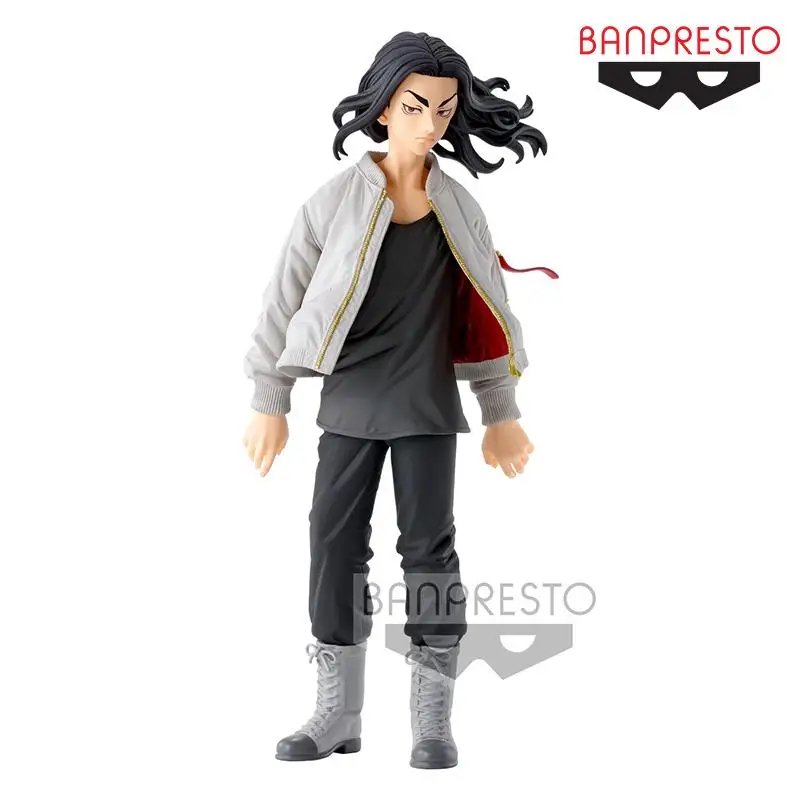 

BANDAI Original Banpresto Tokyo Revengers Baji Keisuke 17cm Anime Model ornament Collection Figure Toy Christmas birthday gift