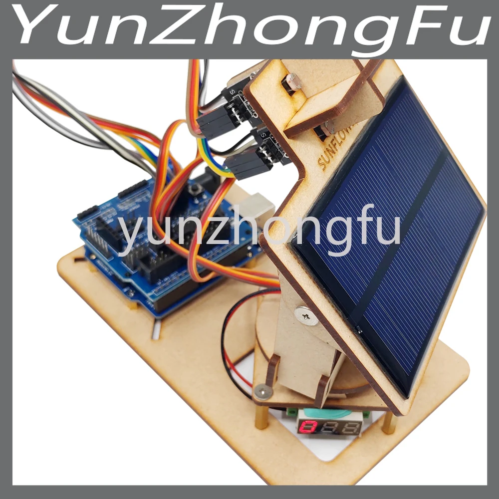 For Arduino Intelligent Solar Tracking Equipment DIY STEM Programming Toys Parts
For Arduino Intelligent Solar Tracking Equipment DIY STEM Programming Toys Parts