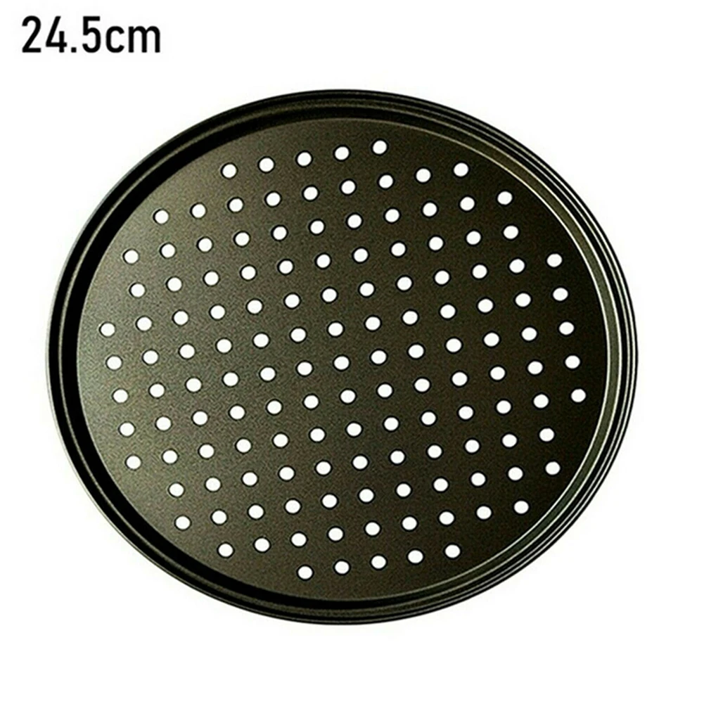 Punched Pizza Pan Pizza Pan Baking Pan 24.5cm/28cm/32cm Size Carbon Steel High Quality High Temperature Resistant
Punched Pizza Pan Pizza Pan Baking Pan 24.5cm/28cm/32cm Size Carbon Steel High Quality High Temperature Resistant