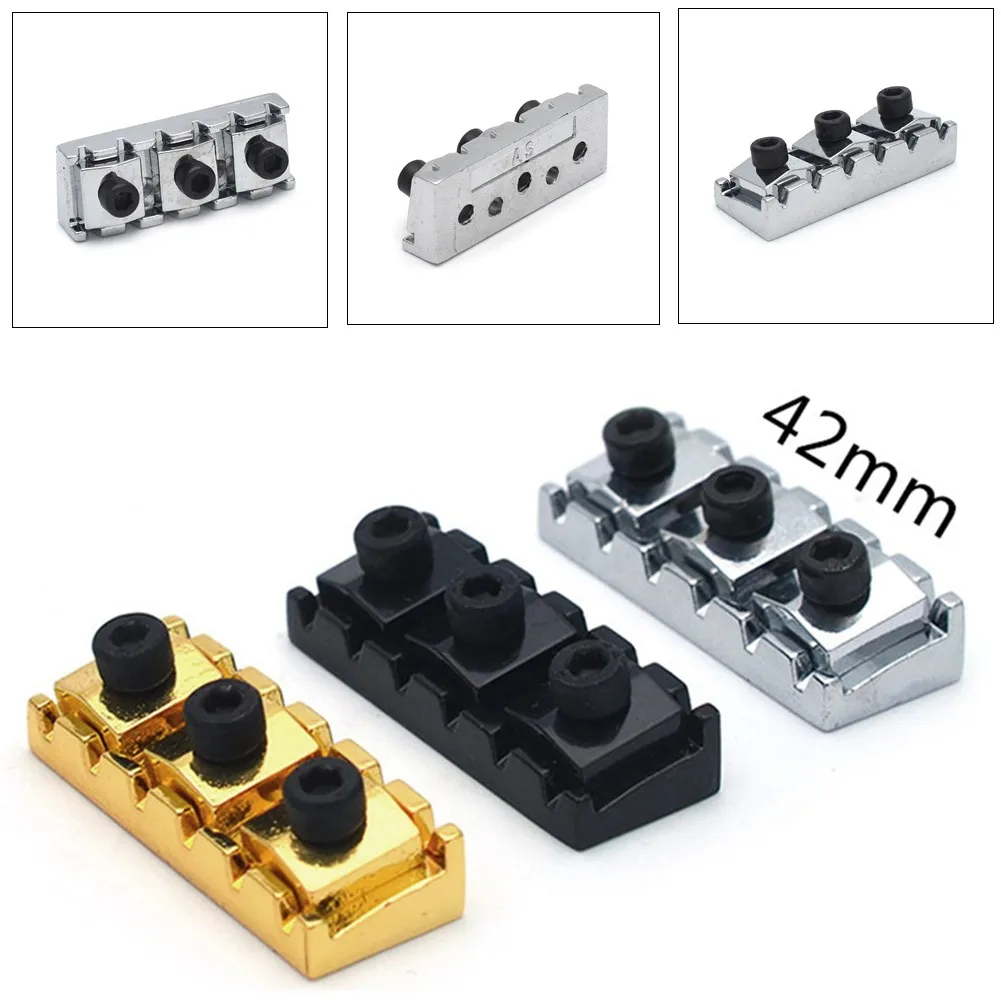 String Locking Nut Set With Mounting Screws Allen Wrench Compatible With Double Lock System Electric Guitar Accessories
String Locking Nut Set With Mounting Screws Allen Wrench Compatible With Double Lock System Electric Guitar Accessories