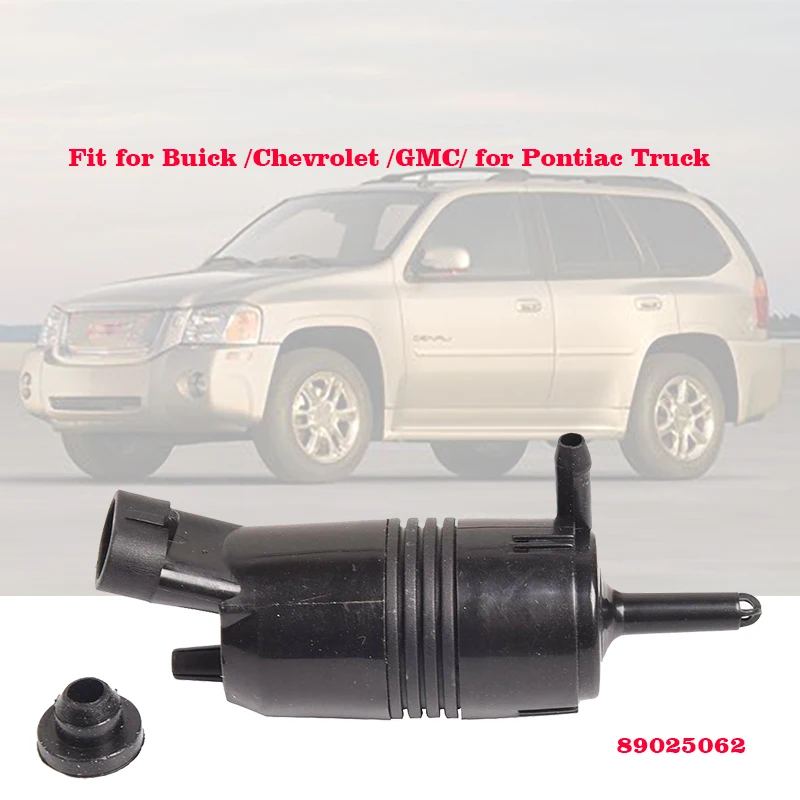 Front Windshield Washer Pump With Grommet For Chevrolet/GMC/Buick Replaces OEM: 22127652 22127653 89025062 89001122
Front Windshield Washer Pump With Grommet For Chevrolet/GMC/Buick Replaces OEM: 22127652 22127653 89025062 89001122